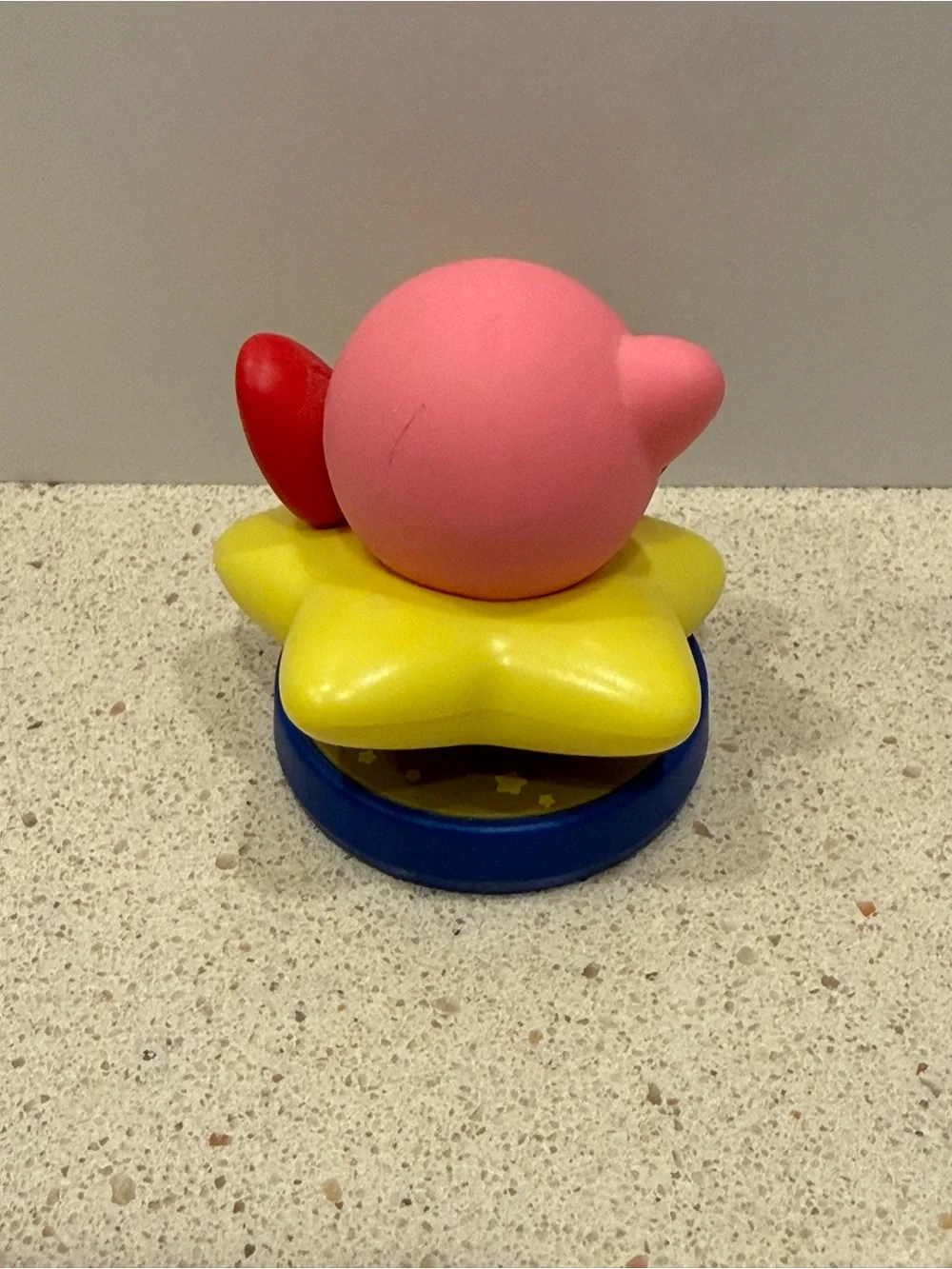Nintendo Pink Kirby on Yellow Star with Blue Base